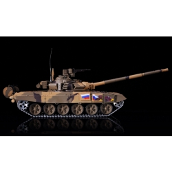 Czołg zdalnie sterowany ASG/IR/dźwięk/dym 1:16 Russia T-90 RTR 2.4Ghz - Heng Long 3938-1U (S)